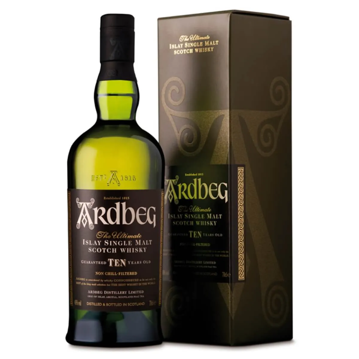WHISKY SINGLE MALT ARDBEG 10 ANOS 750ML