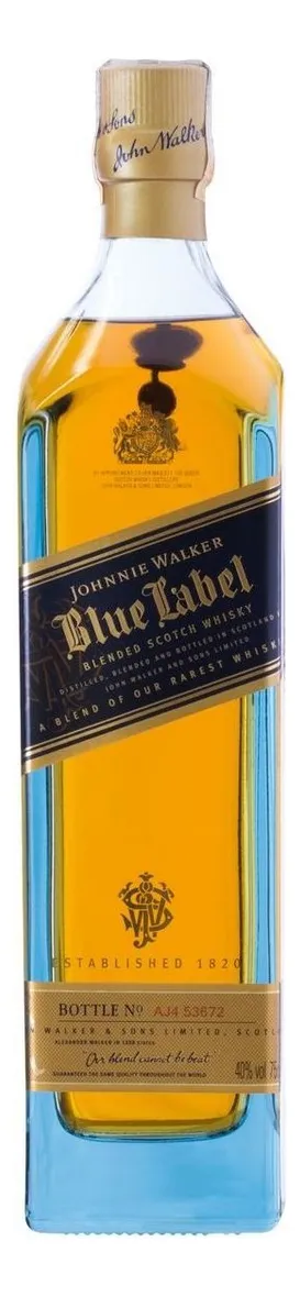 WHISKY J WALKER BLUE LABEL 750ML