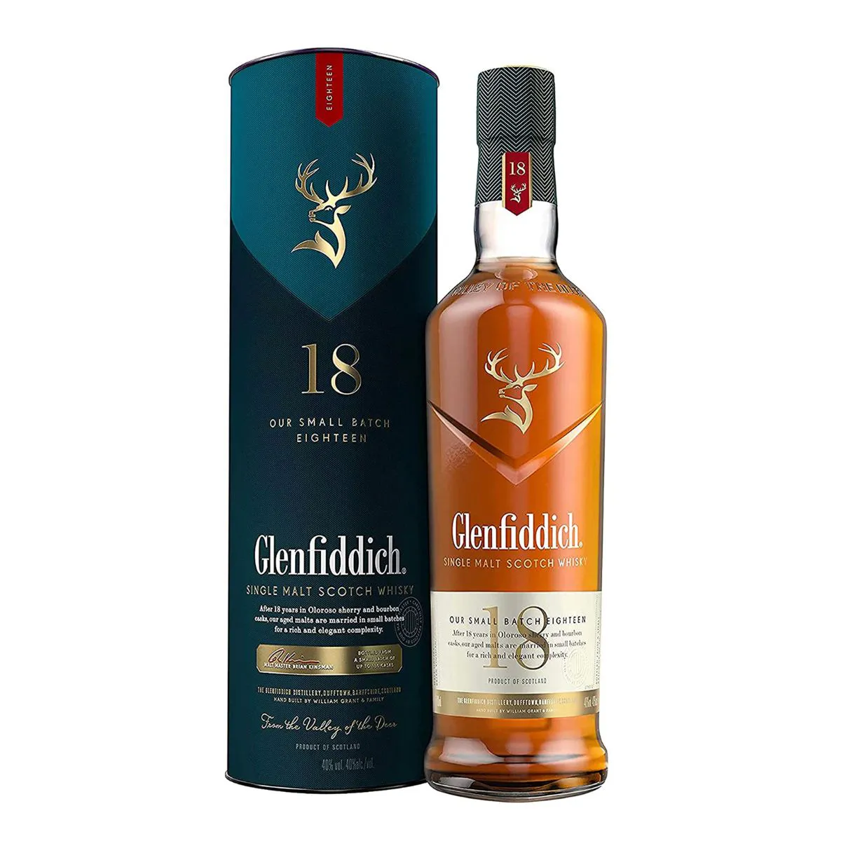 WHISKY GLENFIDDICH ANCIENT 18 ANOS 750ML