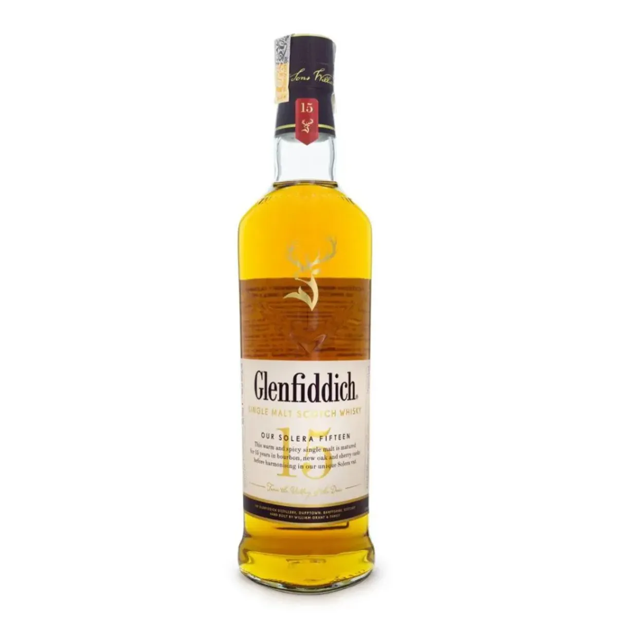 WHISKY GLENFIDDICH SOLERA 15 ANOS 750ML