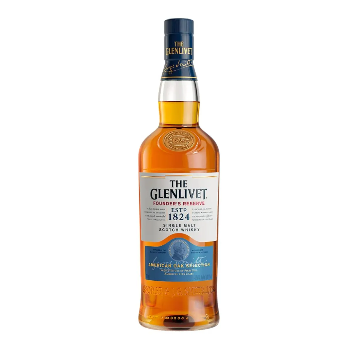 WHISKY GLENLIVET FOUNDERS RESERVE 750ML