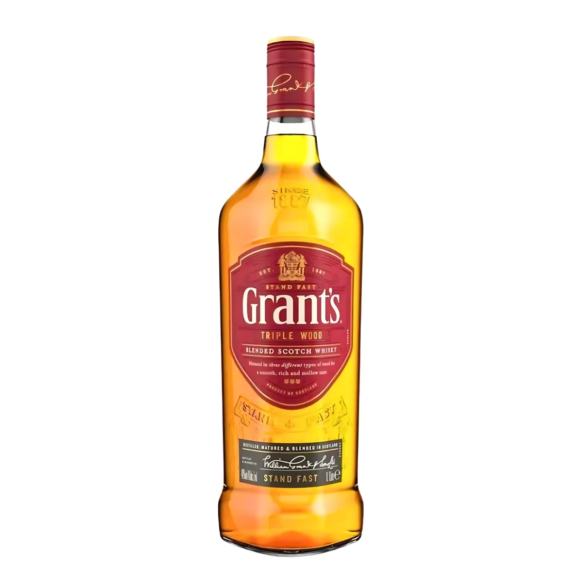 WHISKY GRANTS 8 ANOS TRIPLE WOOD 1000ML