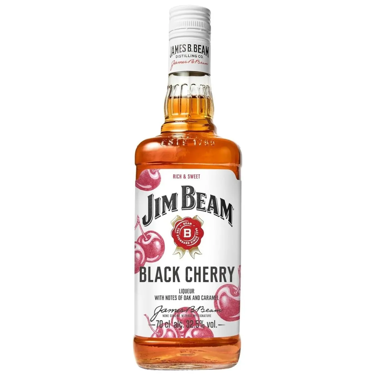 WHISKY JIM BEAM BLACK CHERRY 1000ML