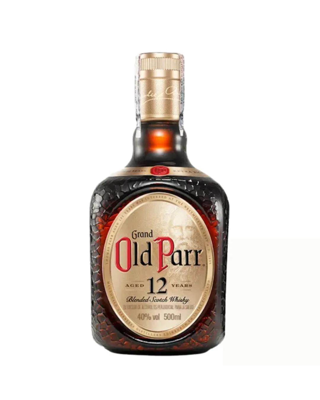 WHISKY OLD PARR 12 GARRAFA DE 500ML