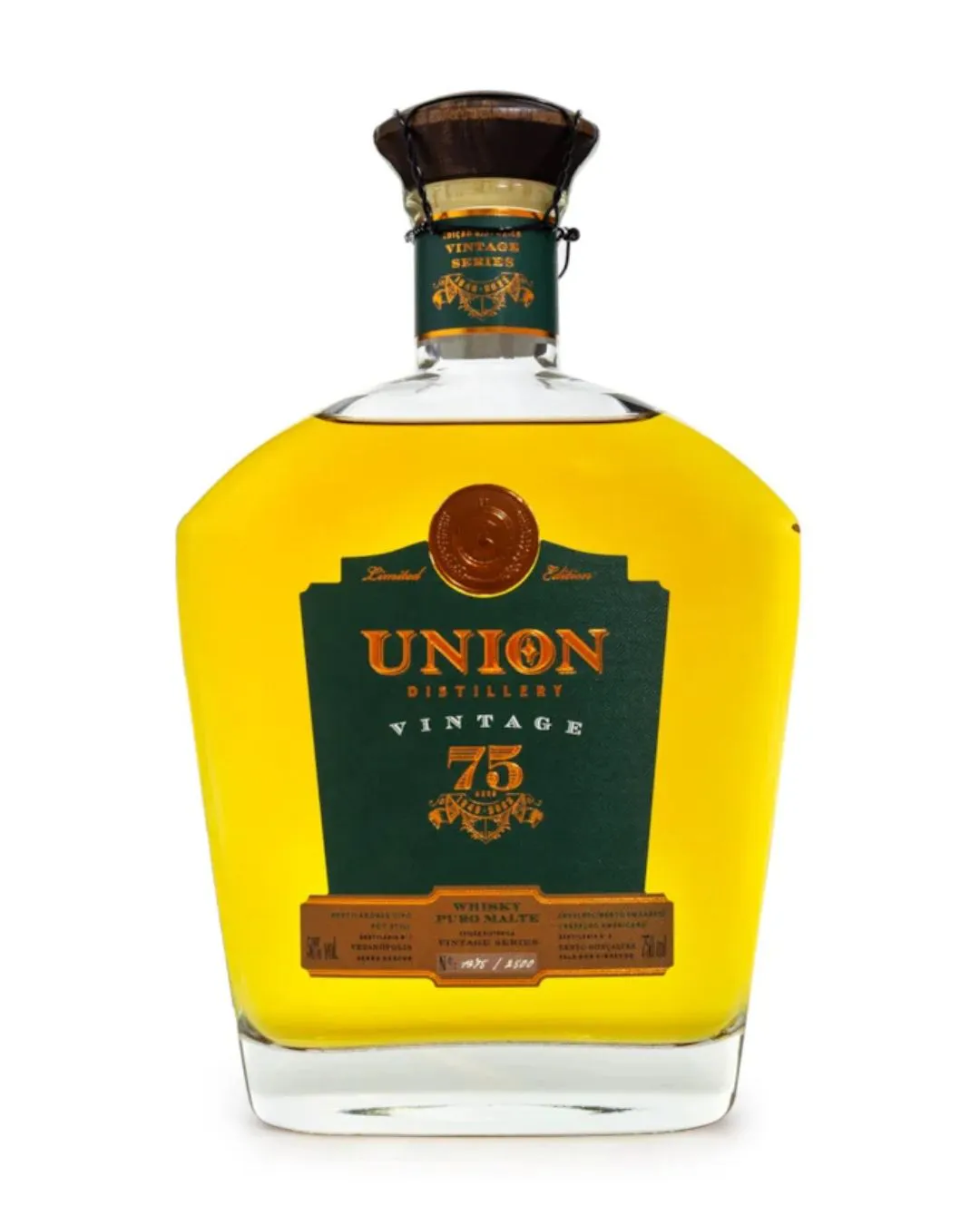 WHISKY PURO MALTE VINTAGE UNION 750ML