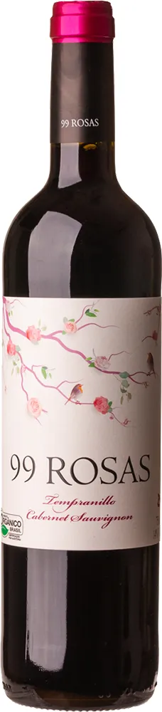 VINHO ORGANICO 99 ROSAS TEMPR/CAB 750ML