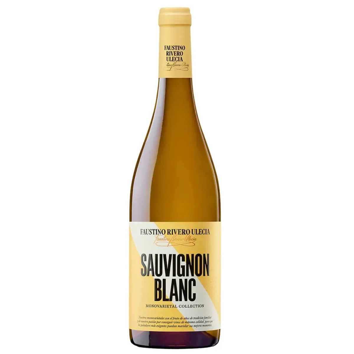 VINHO FAUSTINO RIVERO SAUV BLANC 750ML