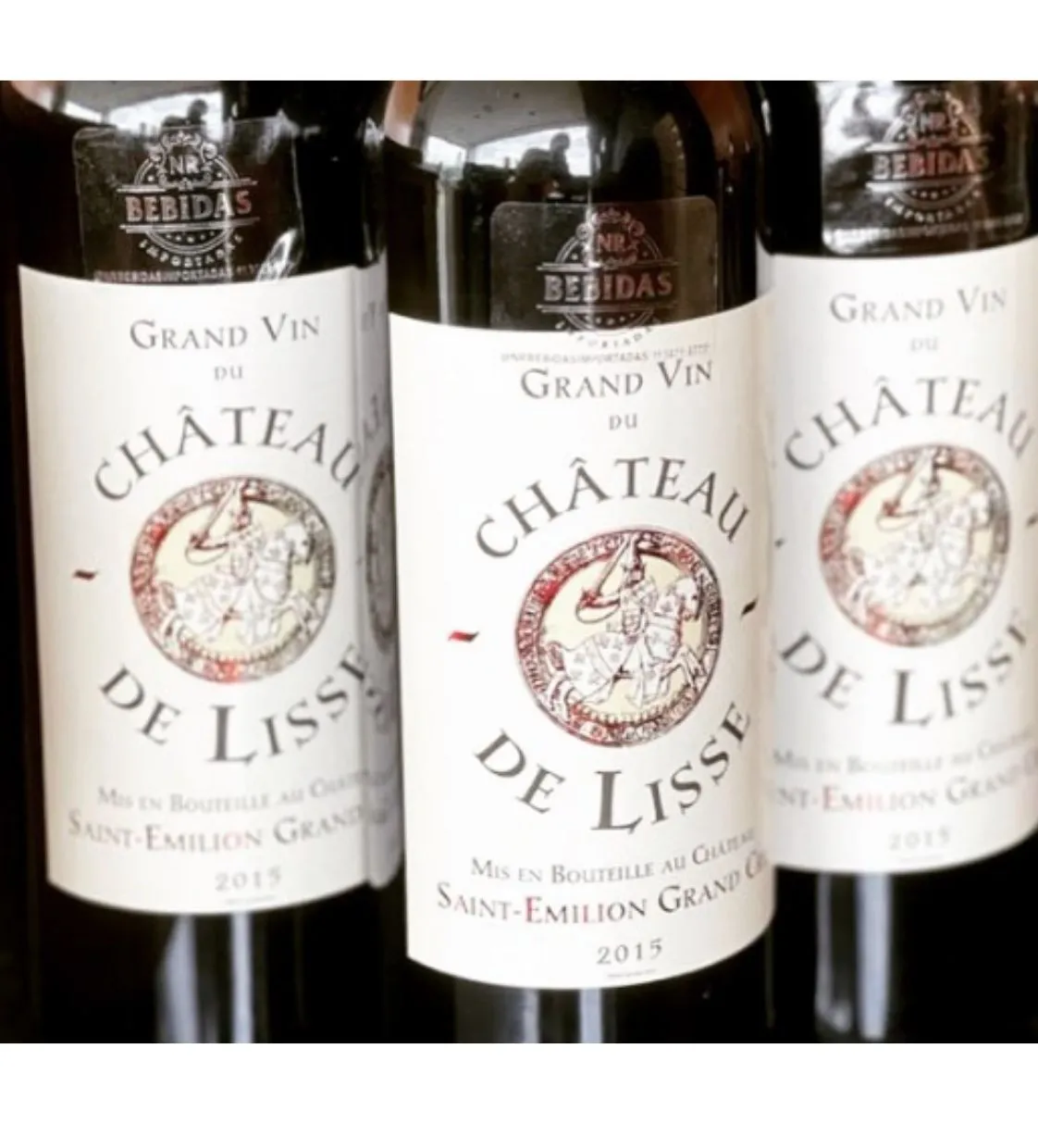 VINHO ST EMILION CHATEAU LISSE 2015 750ML
