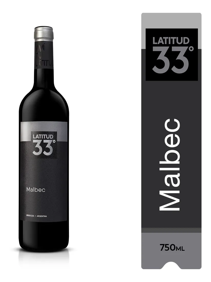 VINHO LATITUD 33 MALBEC 750ML