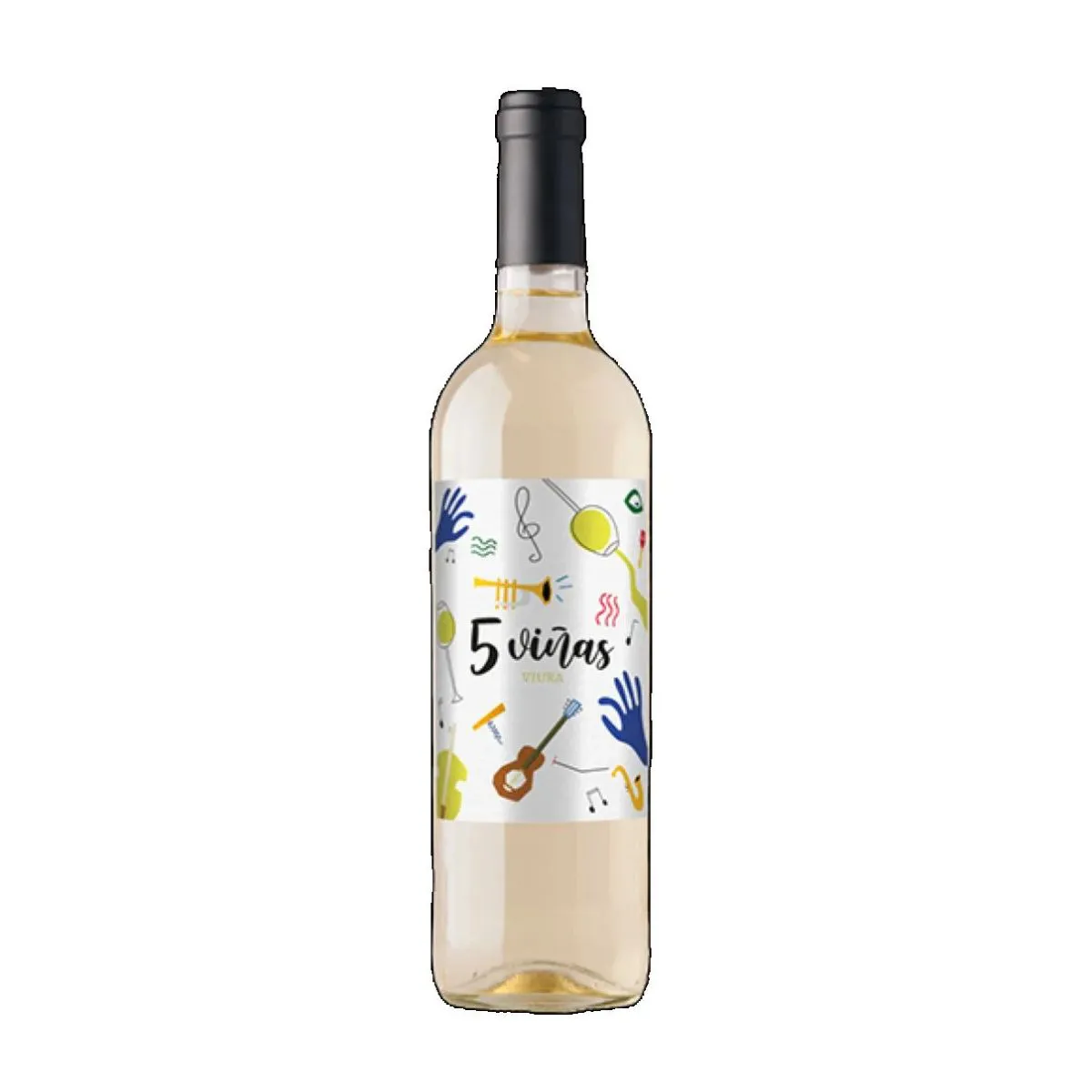 VINHO CINCO VINAS VIURA 750ML