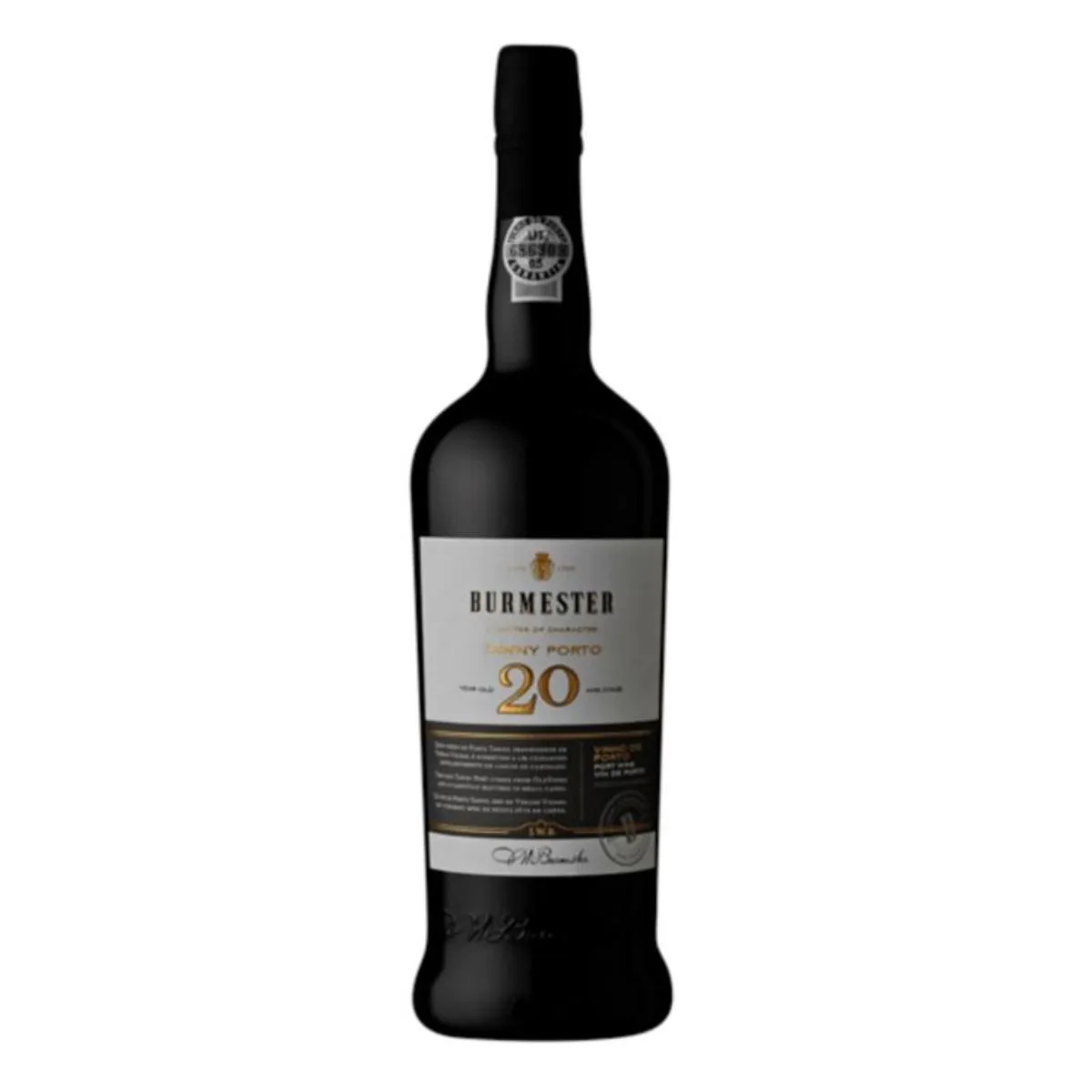 VINHO PORTO BURMESTER 20 ANOS 750ML
