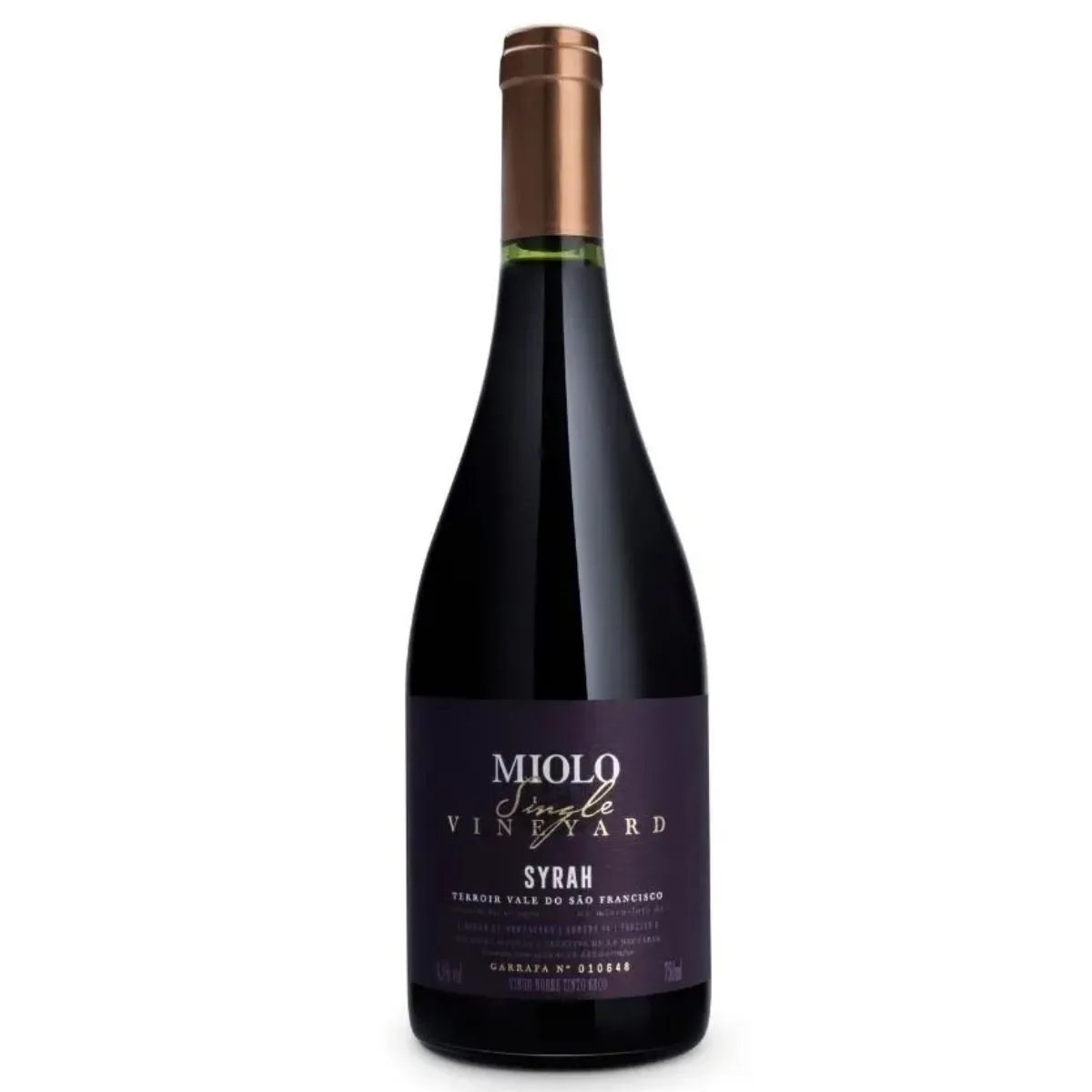 VINHO MIOLO SINGLE VINEYARD SYRAH 750ML