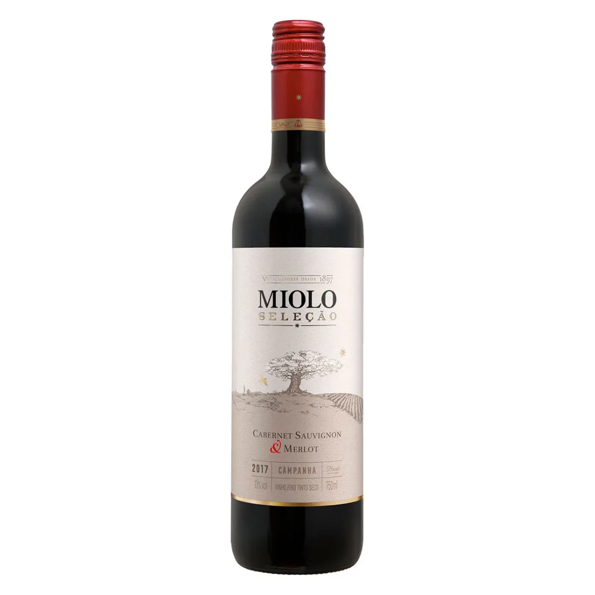 VINHO MIOLO SELECAO TTO CAB-MERLOT 750ML