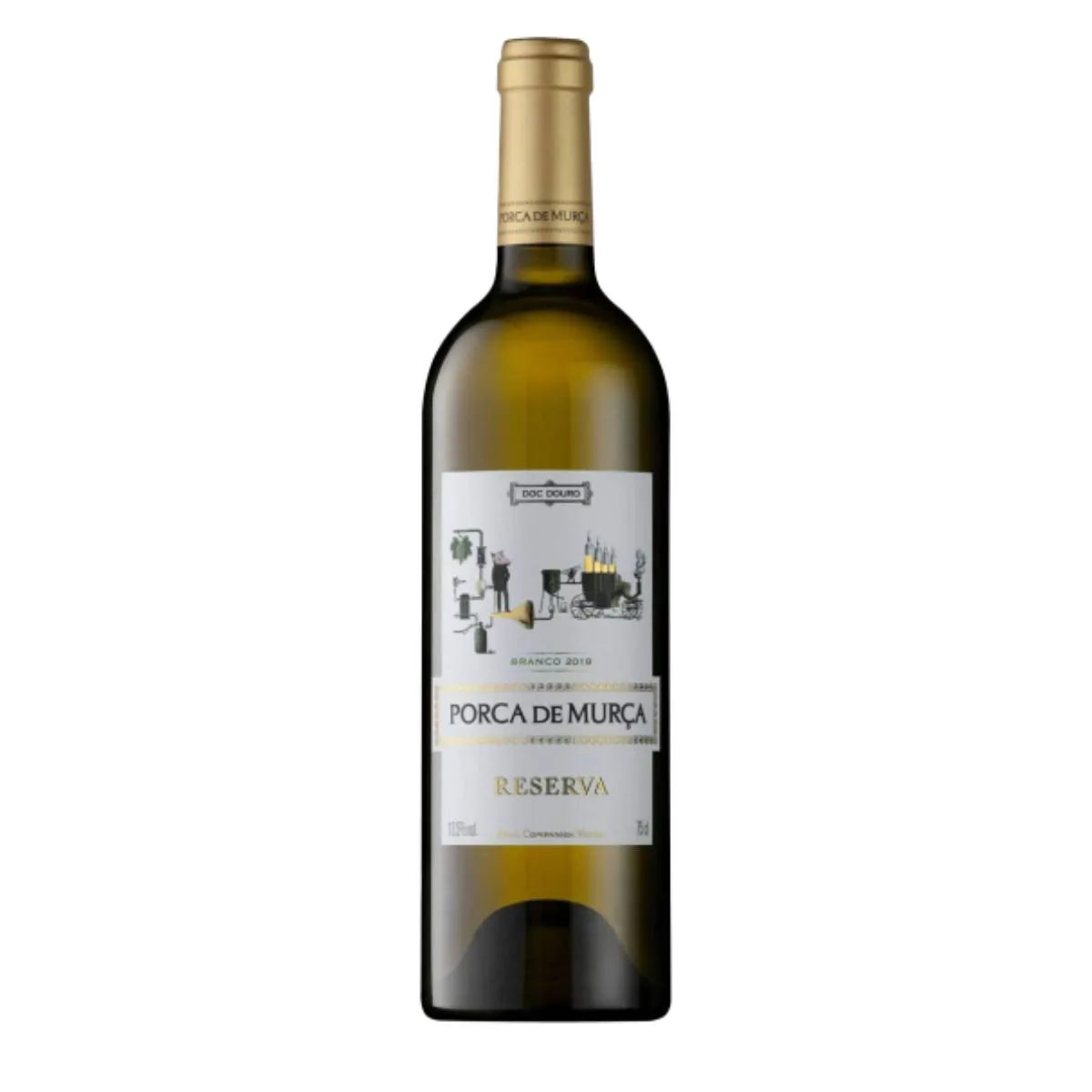 VINHO RESERVA PORCA DE MURCA BCO 750ML