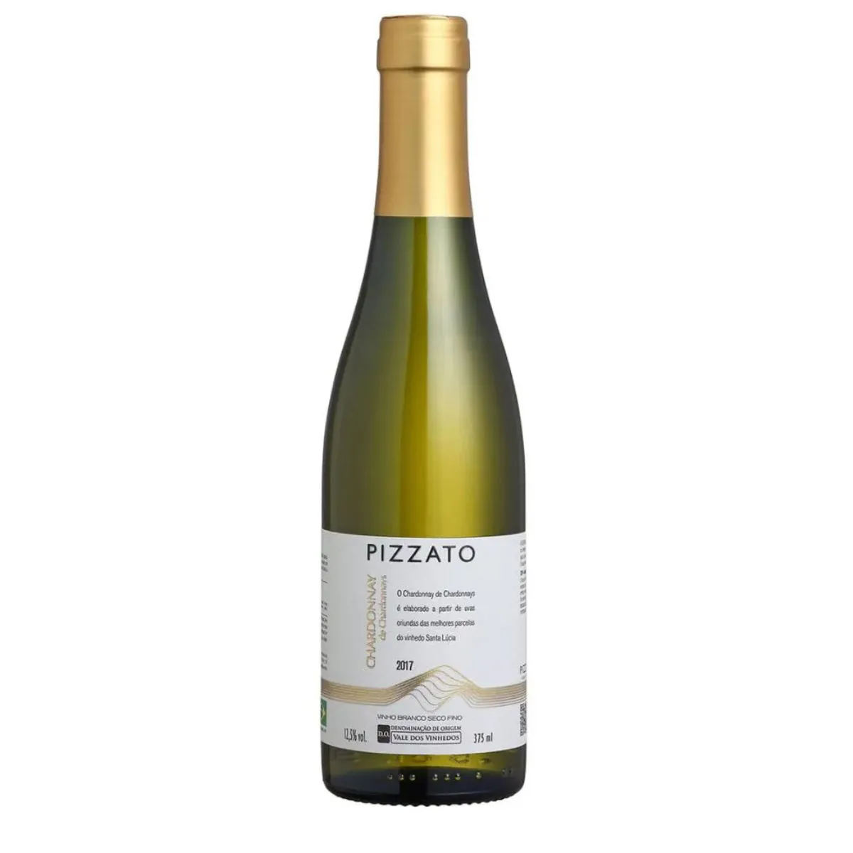 VINHO PIZZATO RESERVA CHARDONNAY 375ML