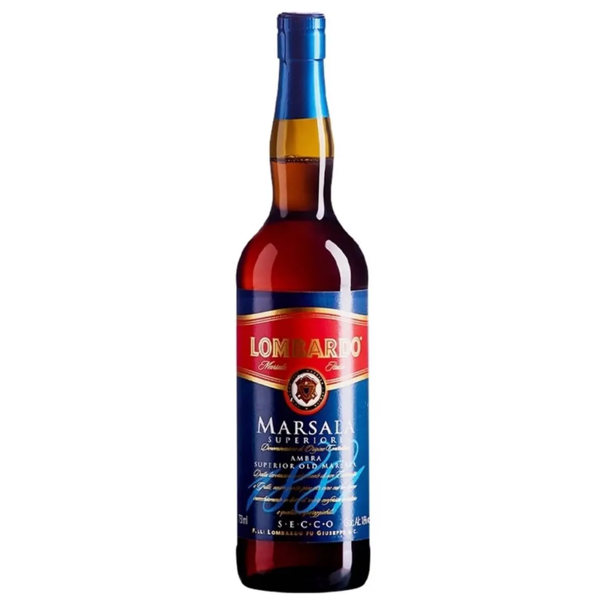 VINHO MARSALA LOMBARDO SECCO 750ML