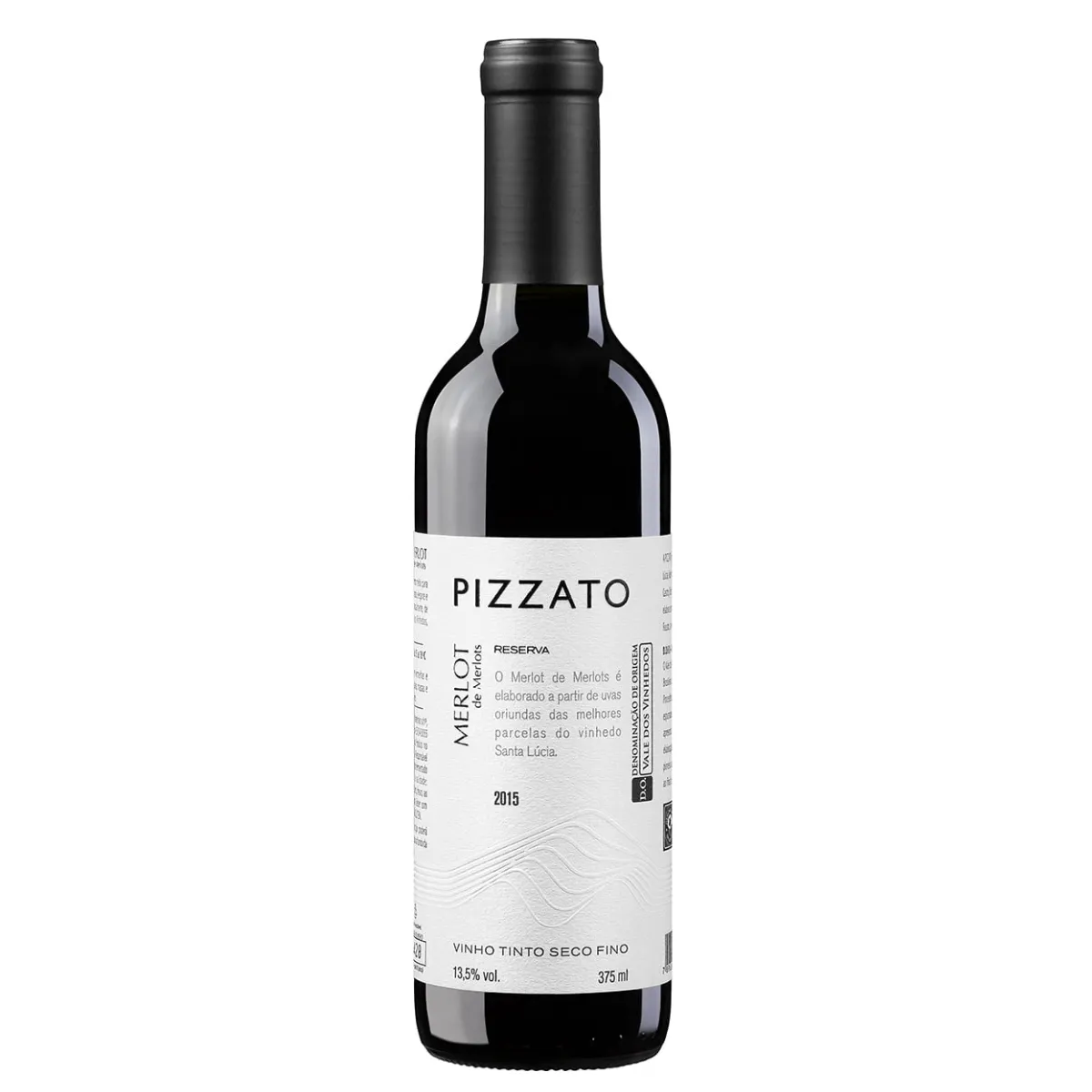 VINHO PIZZATO RESERVA MERLOT 375ML