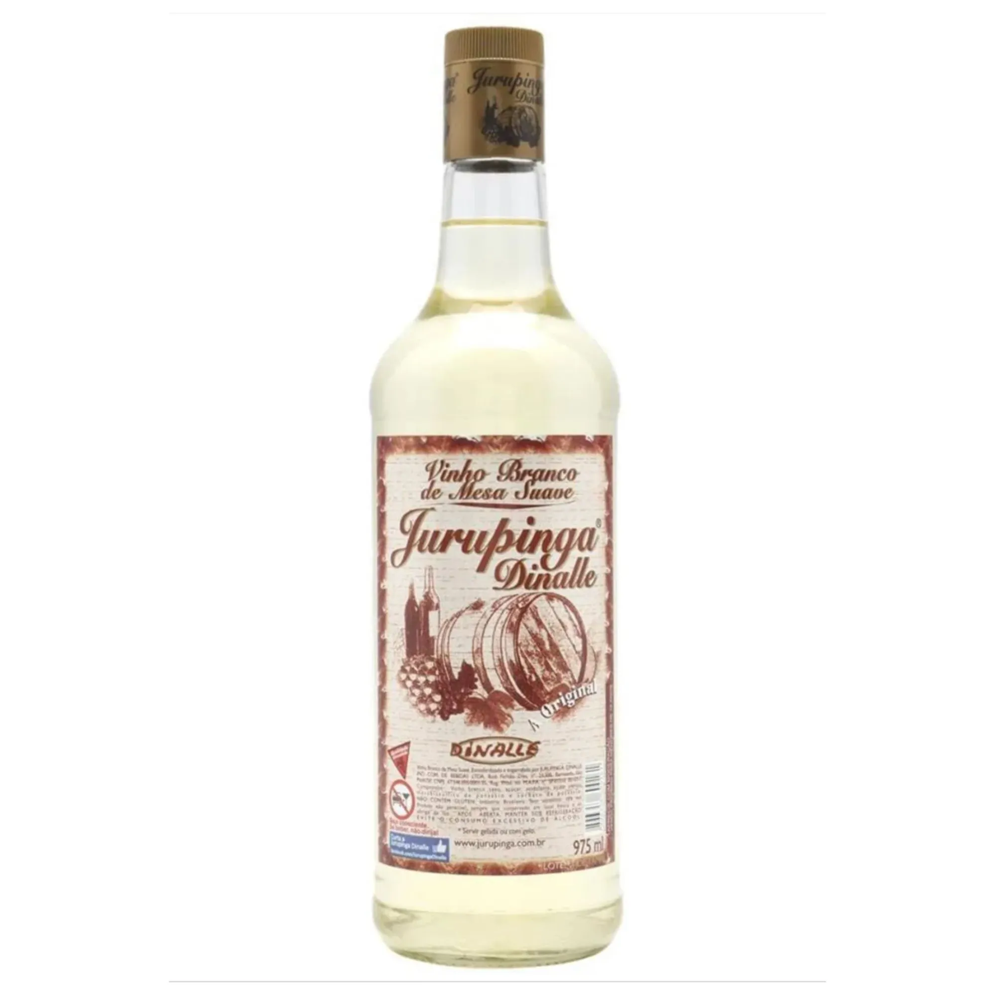 VINHO BCO SUAVE JURUPINGA DO SUL 975ML