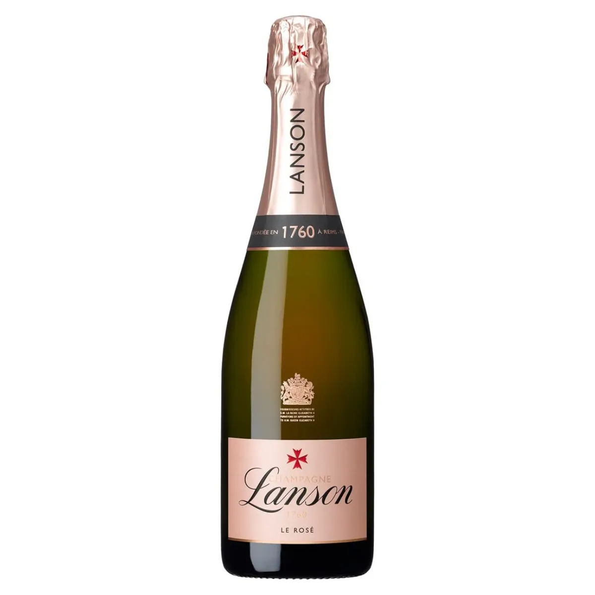 CHAMPAGNE LANSON ROSE LABEL 750ML
