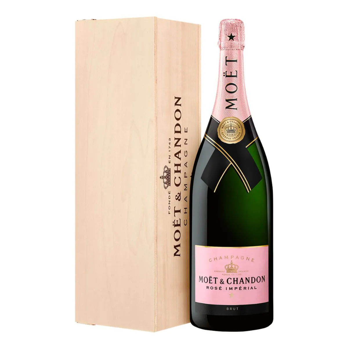 CHAMPAGNE MOET ROSE BRUT 3000ML JEROBOAM