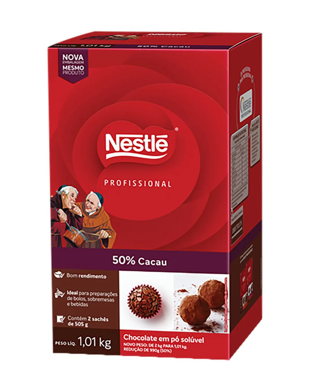 CHOCOLATE EM PO SOLUVEL NESTLE 50% 1,01 KG