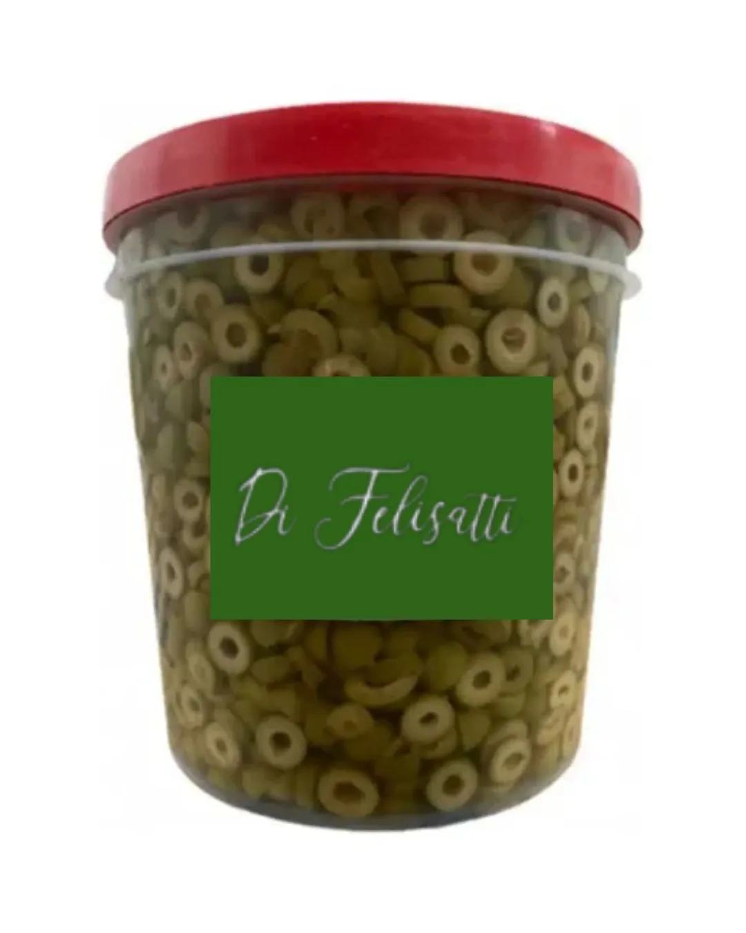 AZEITONA VERDE FATIADA DI FELISATTI 2 KG