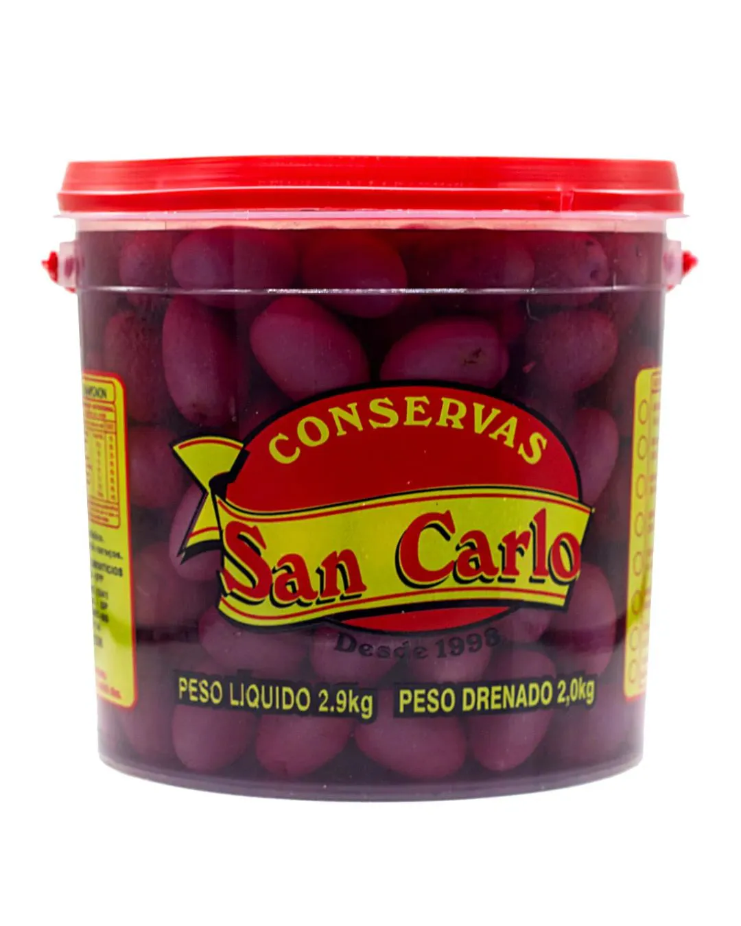 AZEITONA PRETA AZAPA SAN CARLO 2 KG
