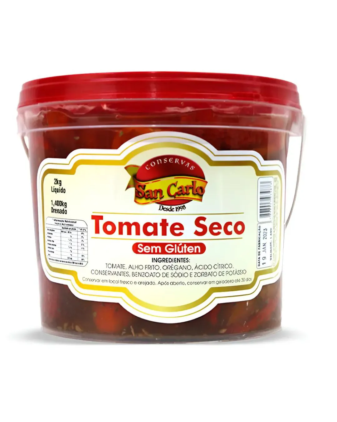 TOMATE SECO SAN CARLO BALDE 2 KG