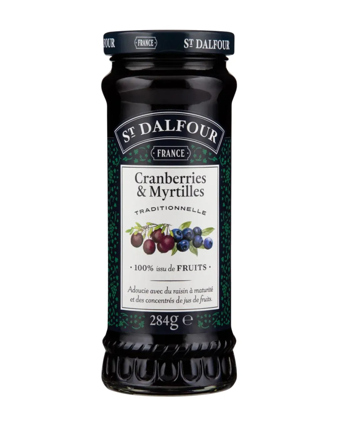 GELEIA ST DALFOUR CRANBERRY MIRTILO 284 G