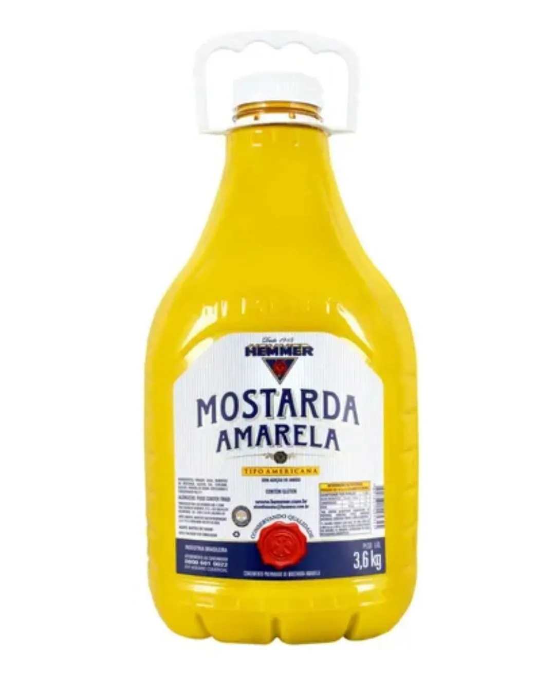 MOSTARDA AMARELA HEMMER 3,6 KG