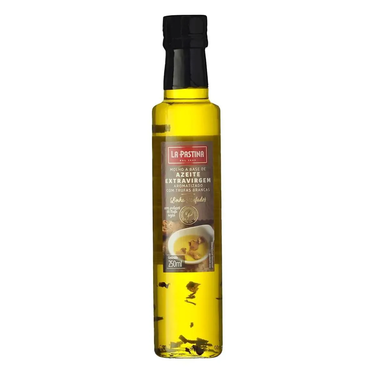 AZEITE TRUFADO BCA/NEG LA PASTINA 250ML