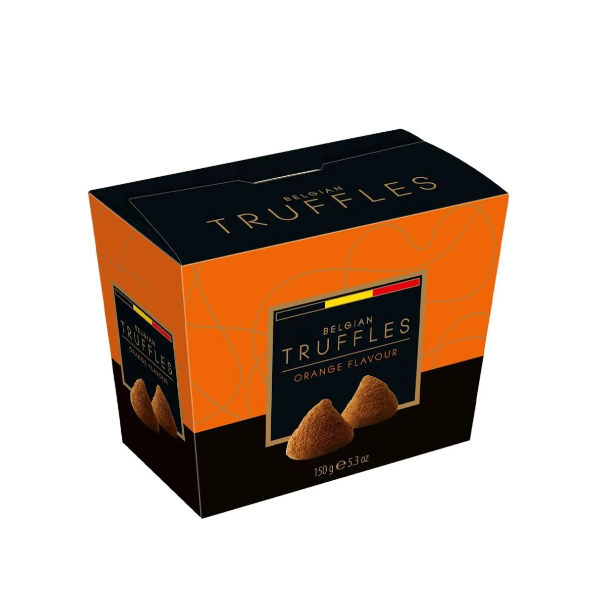 TRUFAS BELGIAN SABOR LARANJA 150 G