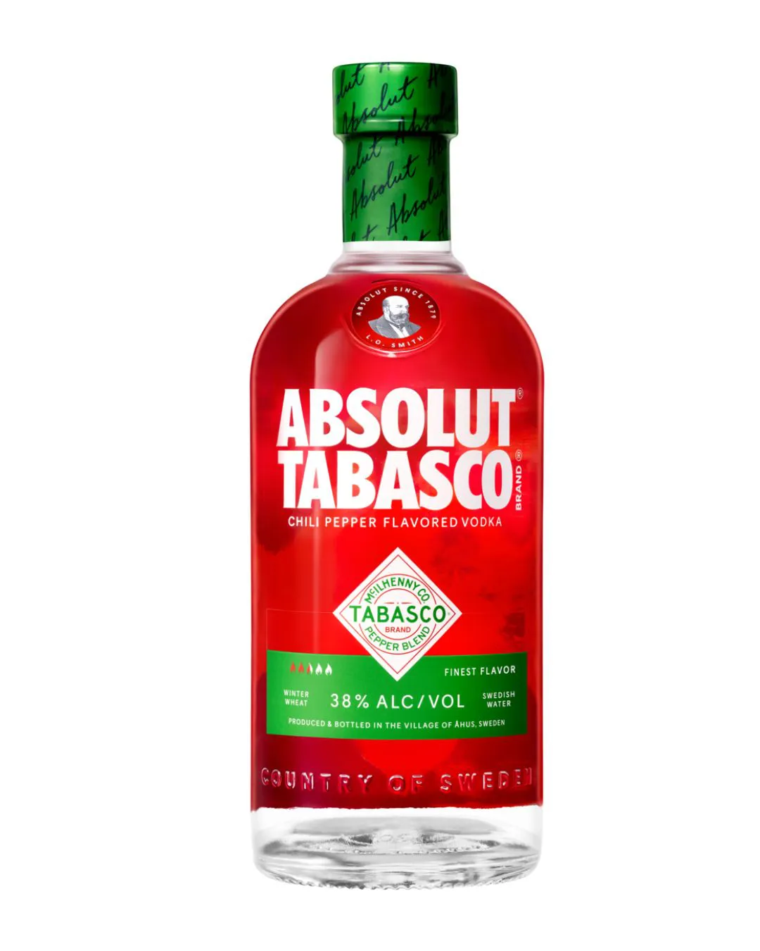 VODKA ABSOLUT TABASCO 750ML