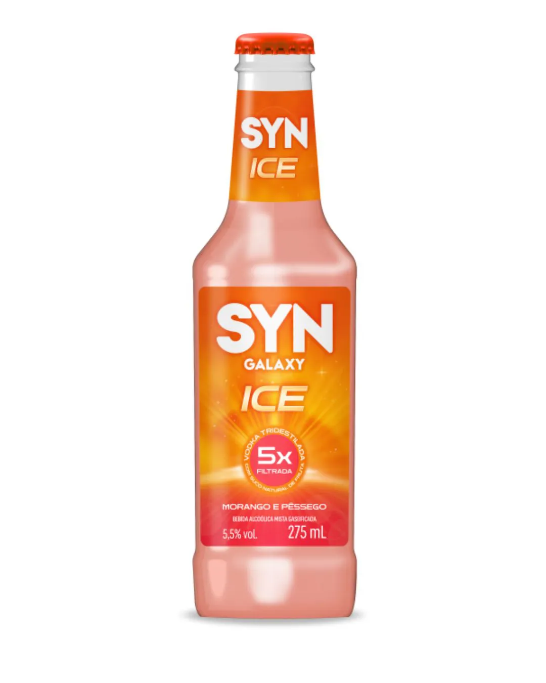 VODKA ICE SYN GALAXY PESSEGO 6 X 275ML
