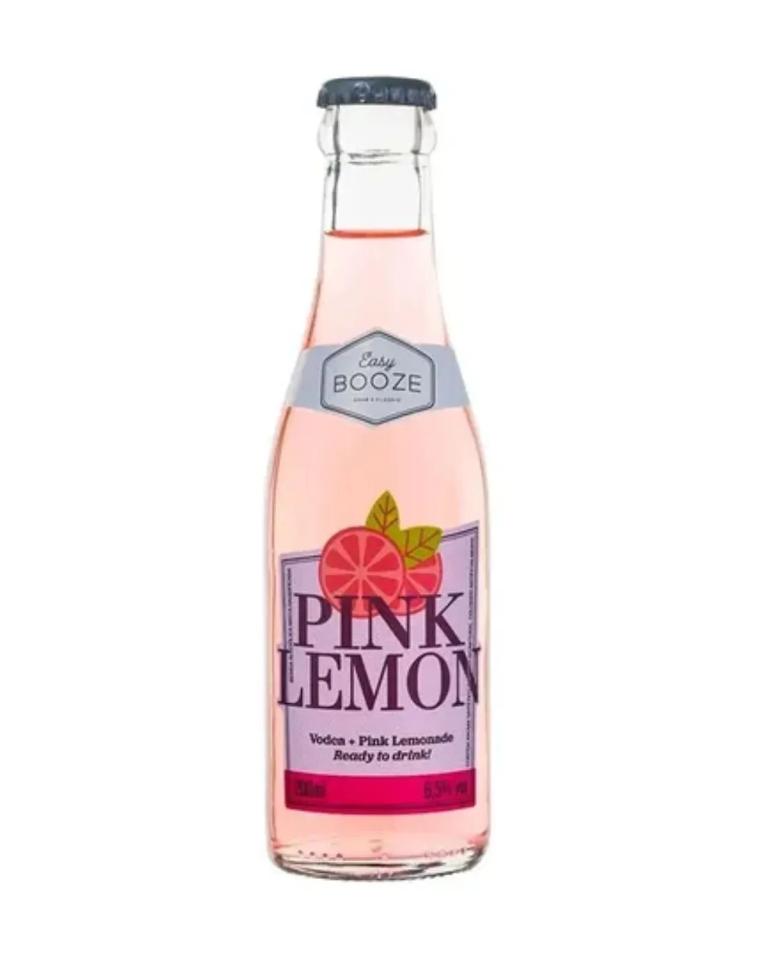 PREP VODKA EASY BOOZE P LEMON 200ML C/12