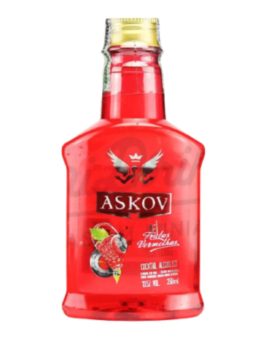 VODKA ASKOV FUN FUN FR VERMELHAS 500ML
