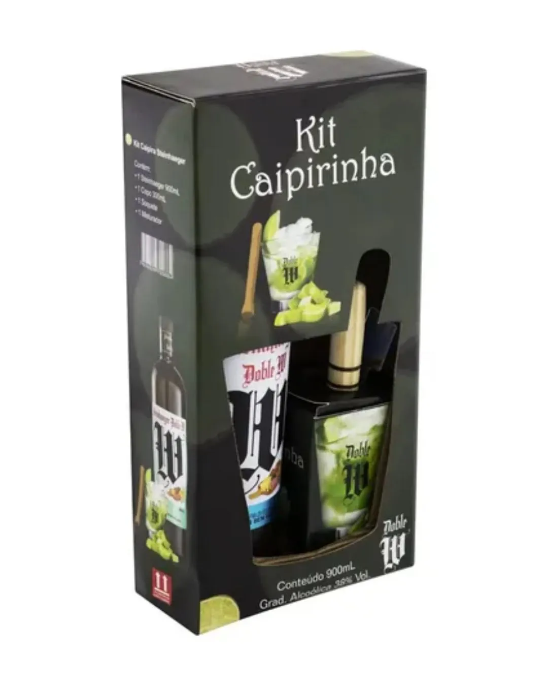 KIT CAIPIRINHA STEINHAEGER DOBLE W 900ML