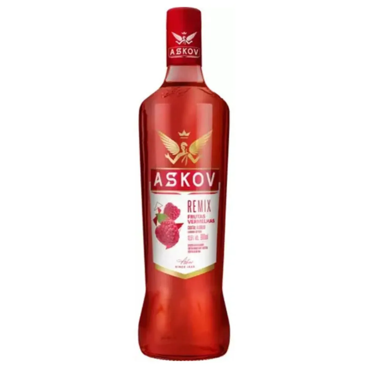 VODKA ASKOV FRUTAS VERMELHAS 900ML
