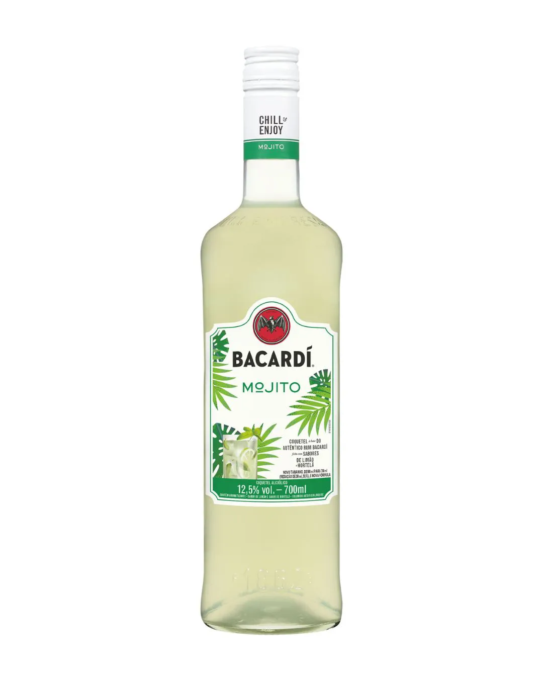 RUM BACARDI MOJITO NOVO 700ML