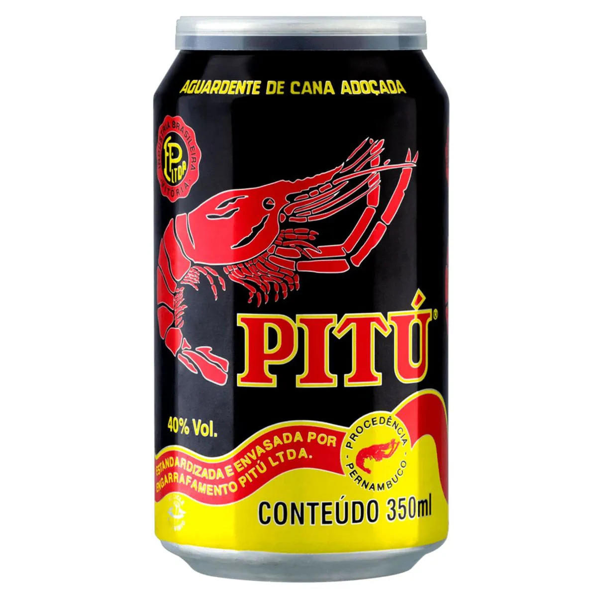 CACHACA PITU 12 X 350ML