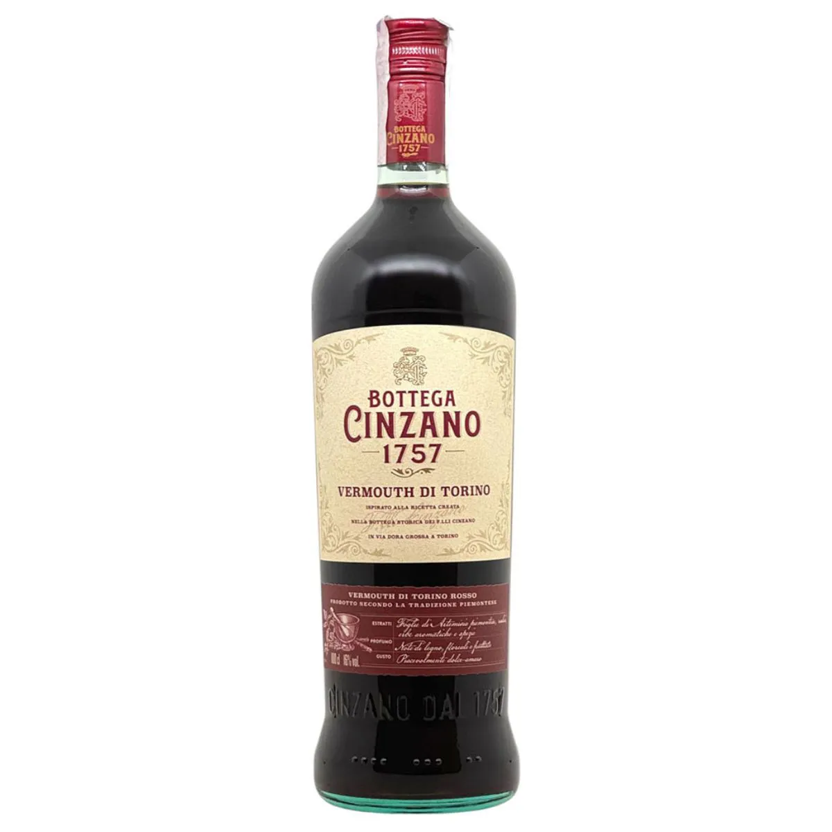APERITIVO CINZANO BOTTEGA 1757 1000ML