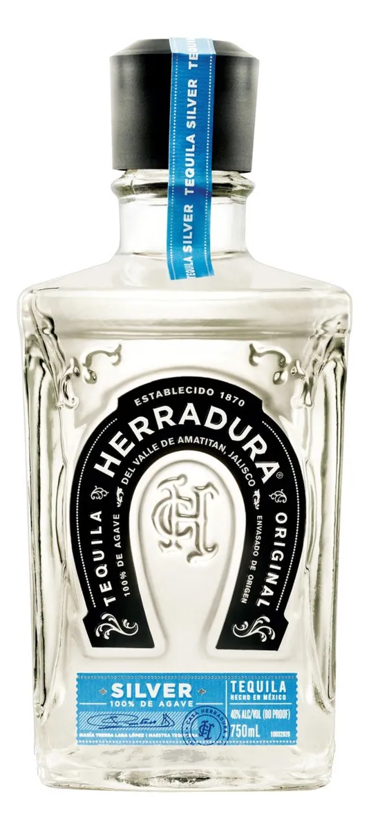 TEQUILA HERRADURA PLATA 750ML