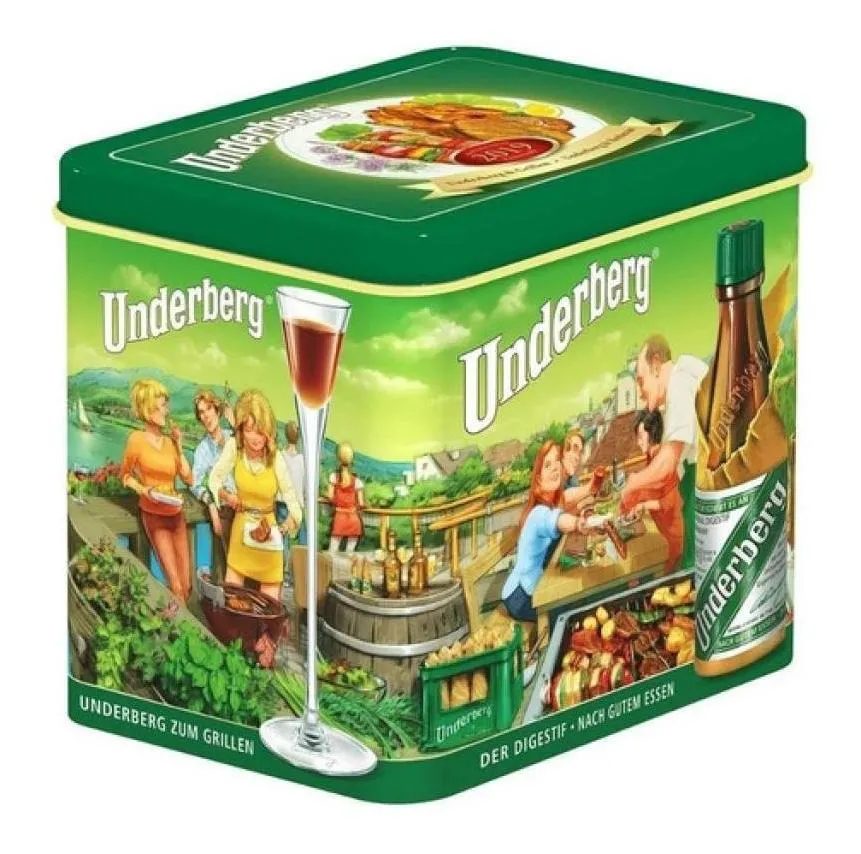 APERITIVO UNDERBERG LATA 12UNID C/ 20ML