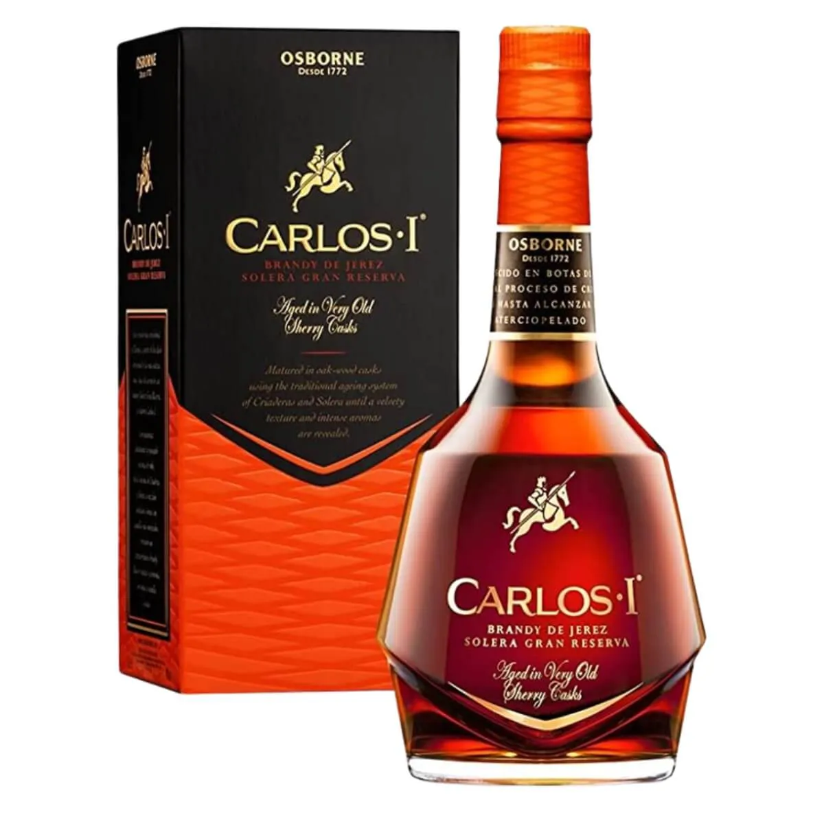 COGNAC BRANDY JEREZ CARLOS I 700ML