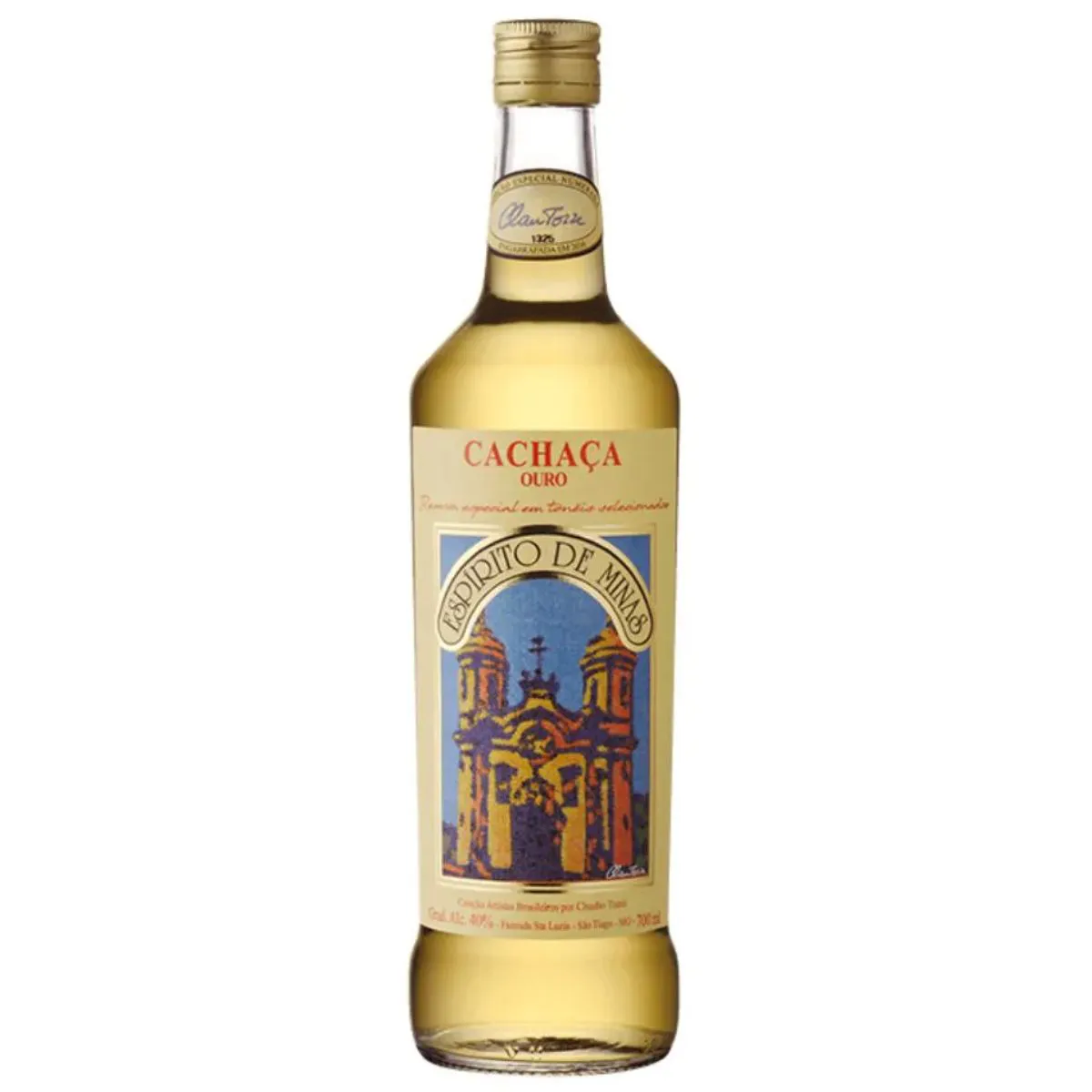 CACHACA ESPIRITO DE MINAS OURO 700ML