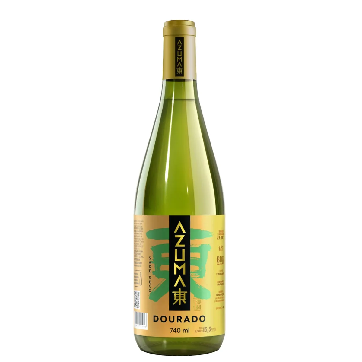 SAQUE AZUMA KIRIN DOURADO 740ML