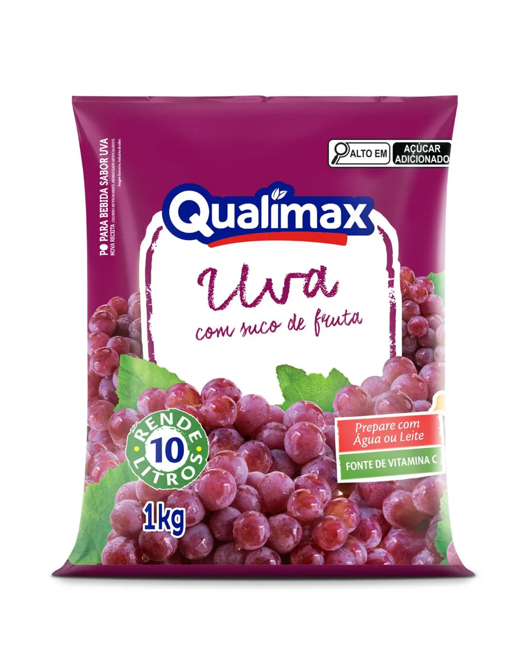 REFRESCO QUALIMAX UVA 1 KG