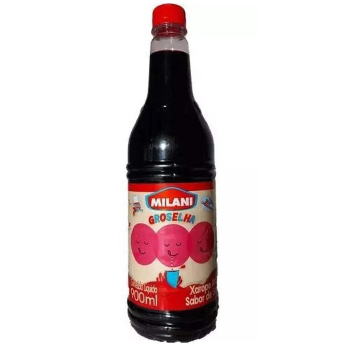 XAROPE SABOR GROSELHA MILANI 900ML