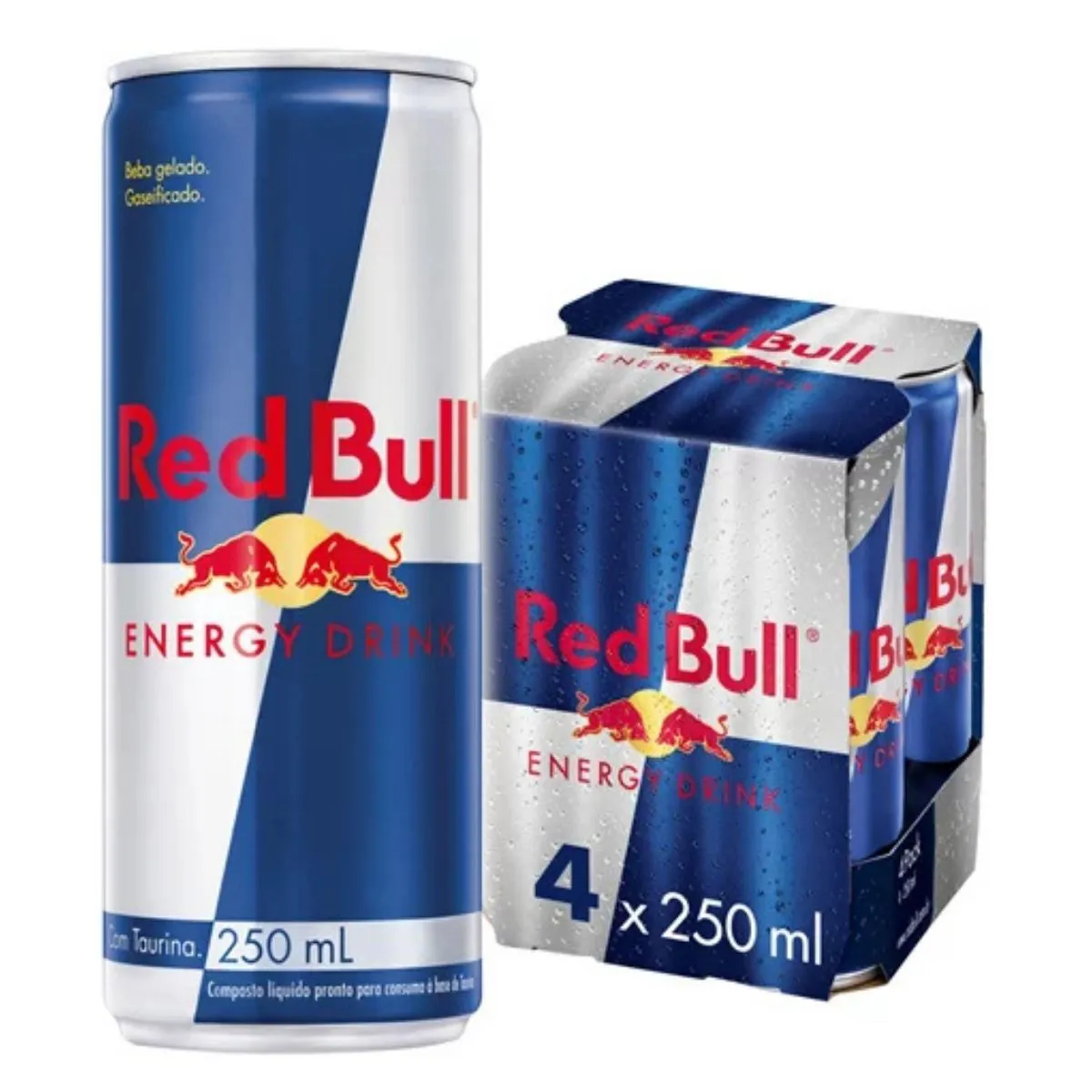 ENERGETICO RED BULL TRAD PACK 4 X 250ML