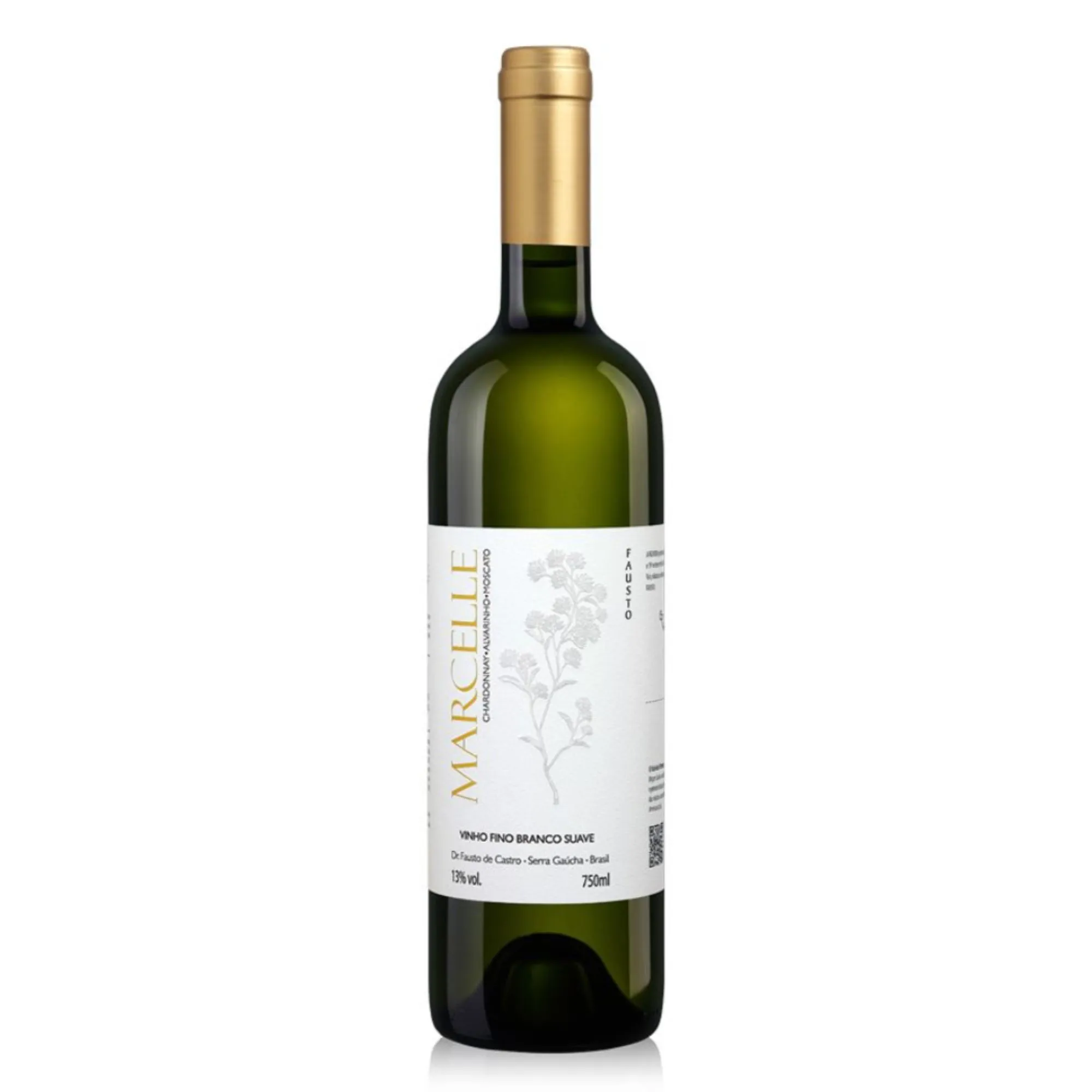 VINHO FAUSTO MARCELLE BCO SUAVE 750ML